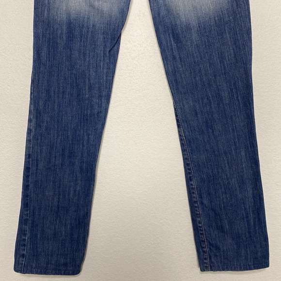 Dolce & Gabbana Authentic Women's Blue Medium Wash Straight Leg Jeans Size 26 - Picture 10 of 12